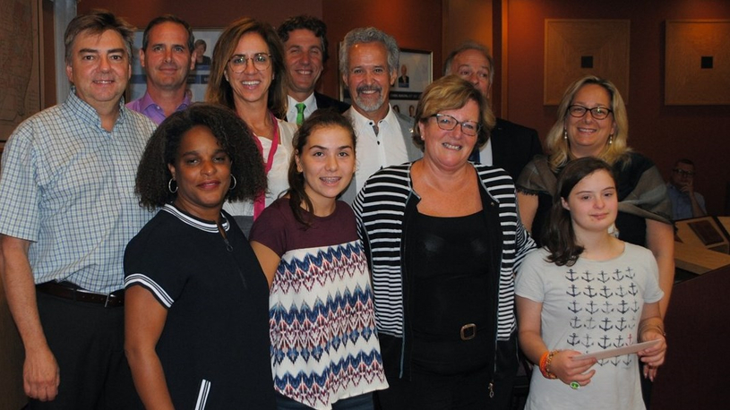 Le conseil municipal de Sainte- Thérèse souligne la participation de quatre jeunes athlètes aux Jeux du Québec