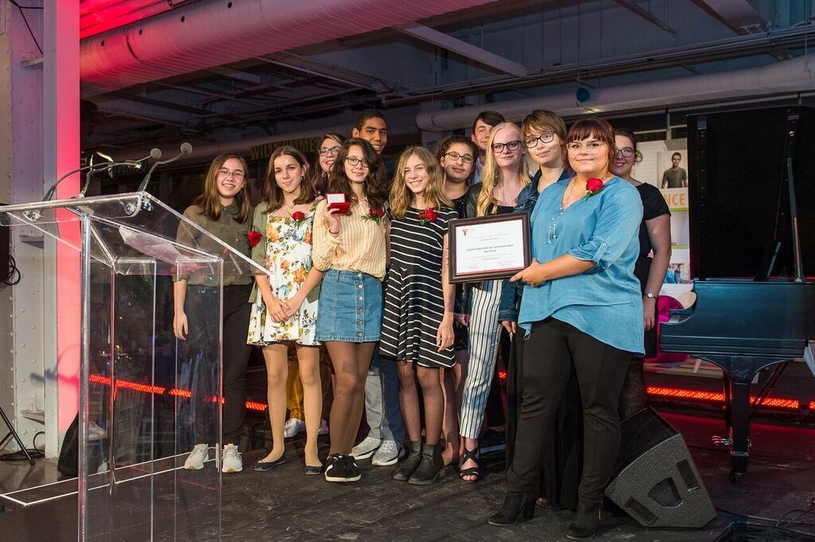 Les élèves de l’École secondaire Rive-Nord à Bois-des-Filion  remportent une Médaille de la paix