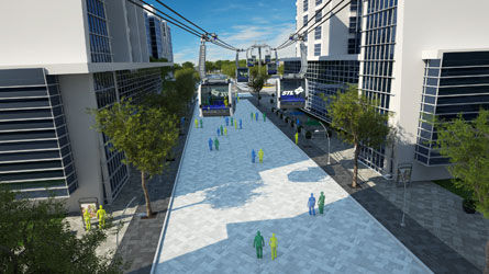 La STL confirme le report du projet de tramway aérien