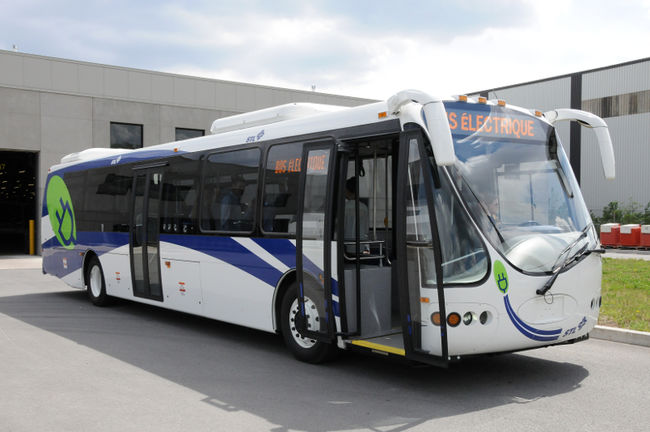 La STL met à l’essai son nouvel autobus électrique