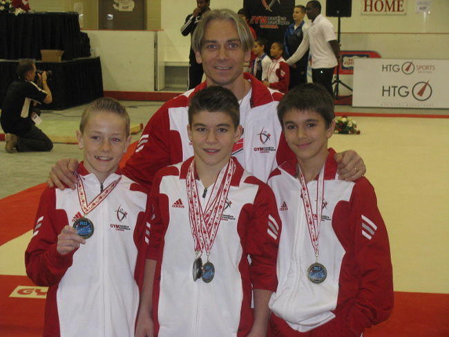 Beau succès pour trois jeunes gymnastes