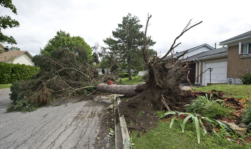 En photos : l'orage du 19 juillet à Laval