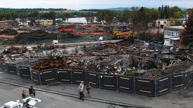 Décontamination à Lac-Mégantic : LVM, filiale de Dessau obtient le contrat