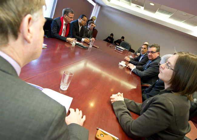 L’administration Demers rencontre les candidats libéraux