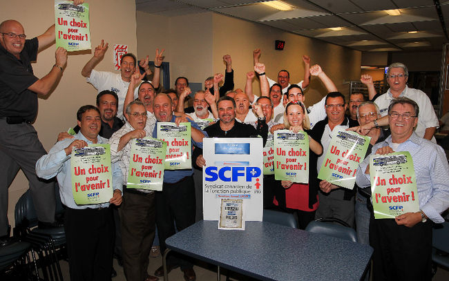 Les chauffeurs de la STL renouvellent leur confiance au SCFP
