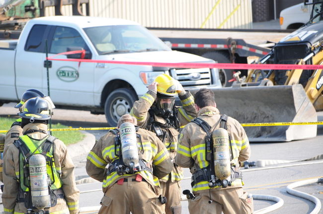 Fuite de gaz dans le secteur industriel
