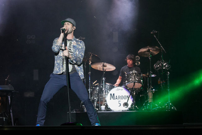 Maroon 5 électrise le Centre de la nature