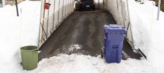 Poubelles et bacs de récupération : attention à leur format et leur disposition