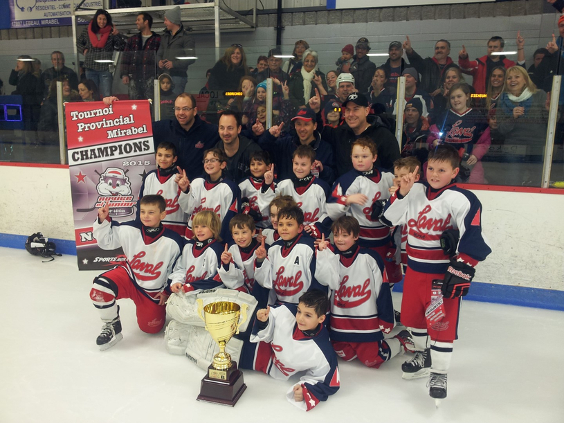 Tournoi de hockey de Mirabel : les Huskies de Laval-Nord Novice B l'emportent