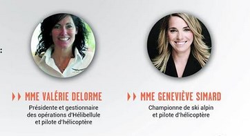 Conférence au Cosmodôme : Femmes et pilotes d'hélicoptère