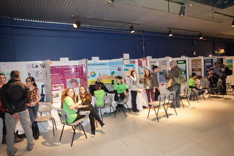 Les jeunes scientifiques ont afflué au Cosmodôme 