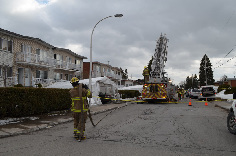 Chomedey : Il met le feu à son appartement en préparant des frites