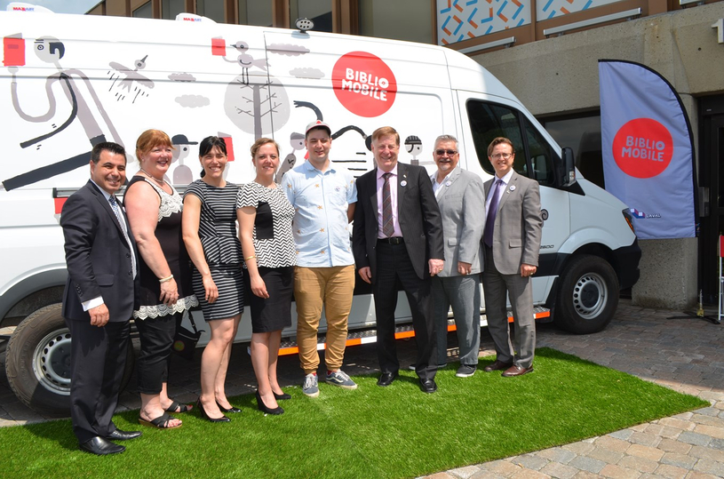 Laval a une nouvelle Bibliomobile 