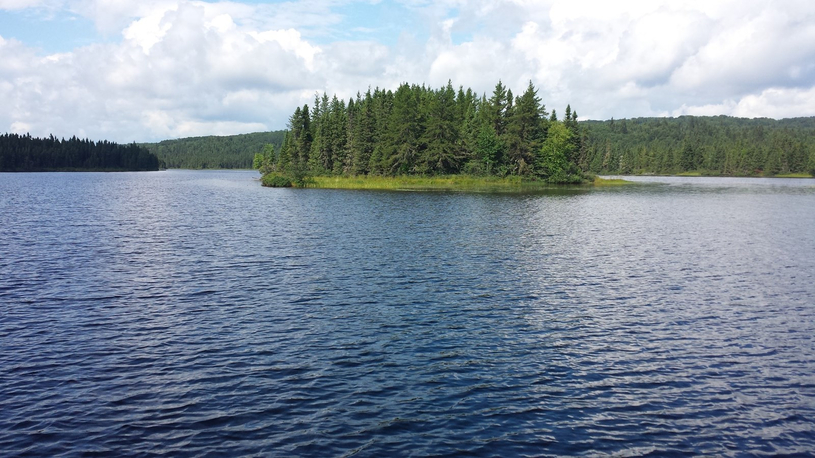 Baisse du niveau de la rivière Saint-Maurice