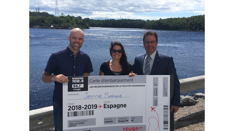 Jeannie Marchand remporte un voyage pour deux personnes en Espagne