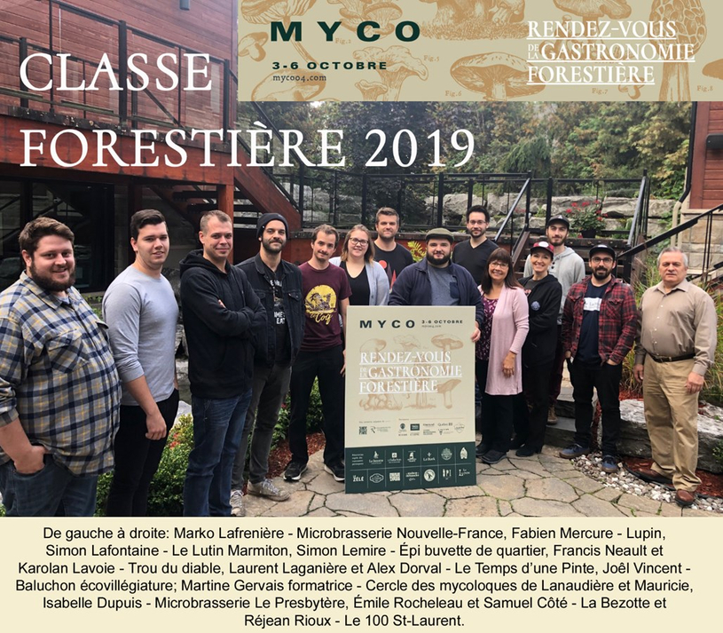 L'événement gastronomique Myco a rassemblé une classe forestière de chefs pour favoriser l'utilisation des champignons