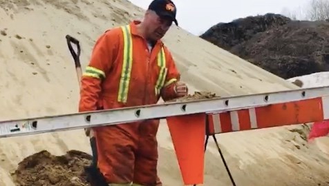Crue des eaux : Nicolet met à la disposition de ses riverains des tas de sable et sacs vides