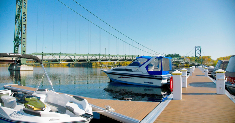 Marina de Grand-Mère et parc riverain de Shawinigan: une première saison accessible