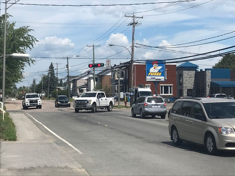 La Tuque:  importants travaux à l'intersection de Ducharme et Bellevue