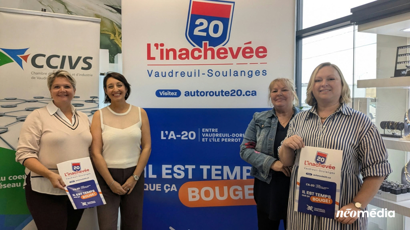 Des gens d’affaires unissent leur voix pour l’achèvement de l’autoroute 20