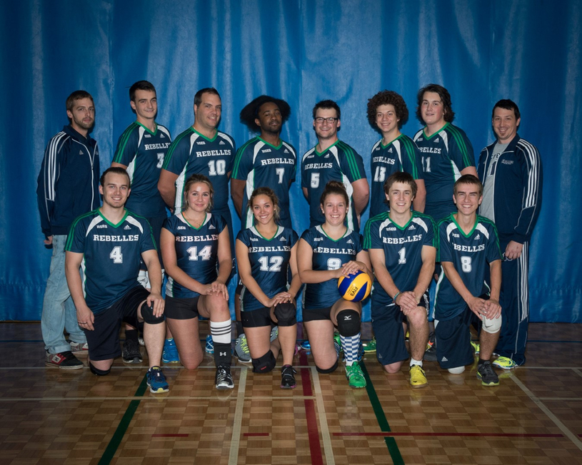 Tournoi de volleyball mixte pour les Rebelles du Cégep de Sorel-Tracy