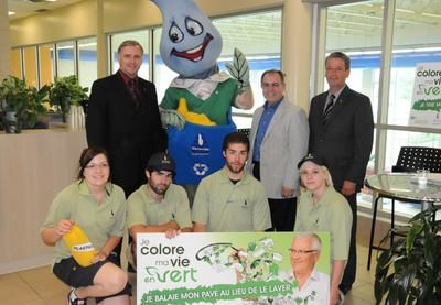 Colorer Blainville en vert