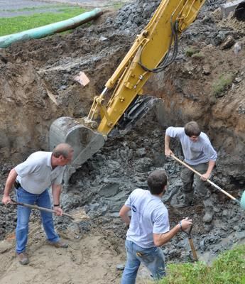 HG Environnement à Blainville se dote d'un système de récupération d'eau de pluie