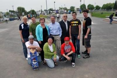 Le nouveau skatepark de Sainte-Thérèse voit le jour