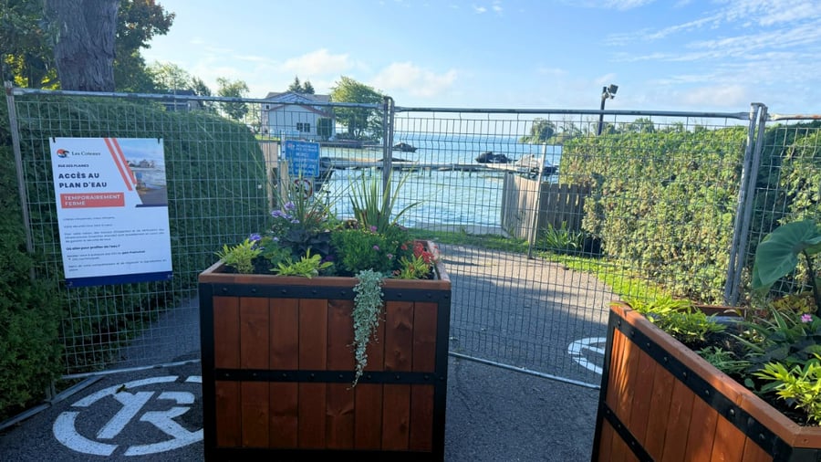 Fermeture préventive de l’accès au plan d’eau de la rue des Plaines