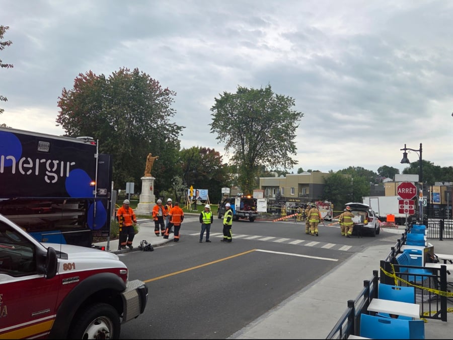 Une fuite de gaz paralyse le centre-ville d'Alma