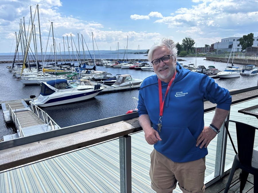 Benoît Berthiaume quitte la direction générale du Club nautique et de la Marina de Roberval