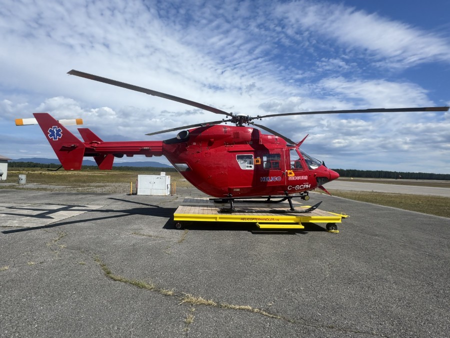 Un nouvel hélicoptère-ambulance basé à Saint-Honoré