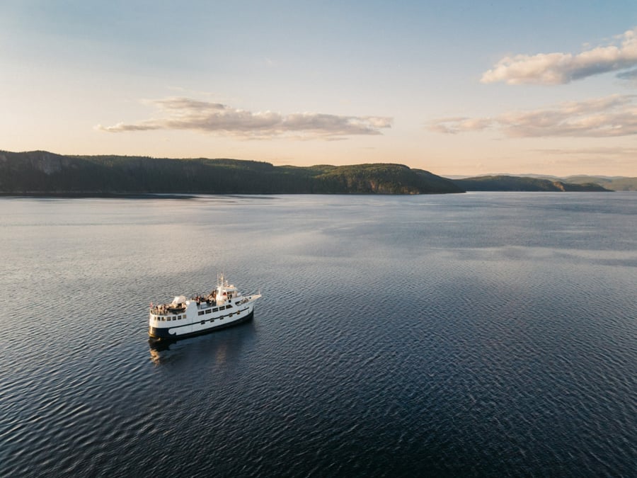 Hausse de l’achalandage des navettes maritimes de Promotion Saguenay
