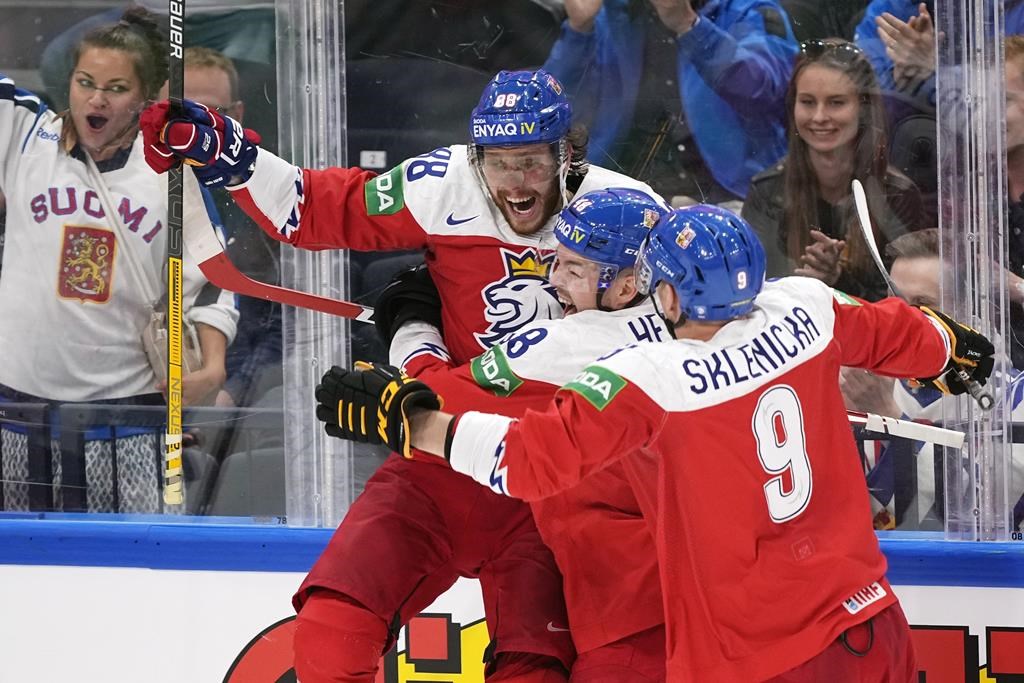 La Tchéquie bat les États-Unis et remporte la médaille de bronze au Mondial de hockey