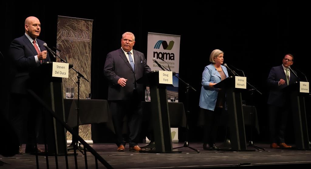 Doug Ford attaqué sur la santé et l'éducation lors du débat électoral en Ontario