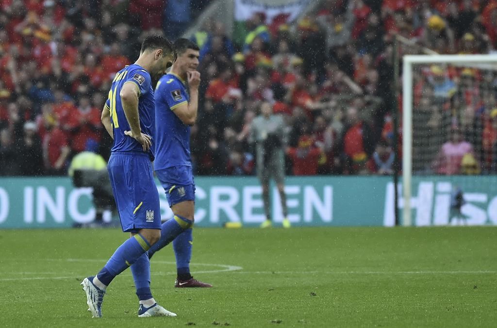 L'Ukraine s'incline 1-0 devant le pays de Galles, est exclue de la Coupe du monde