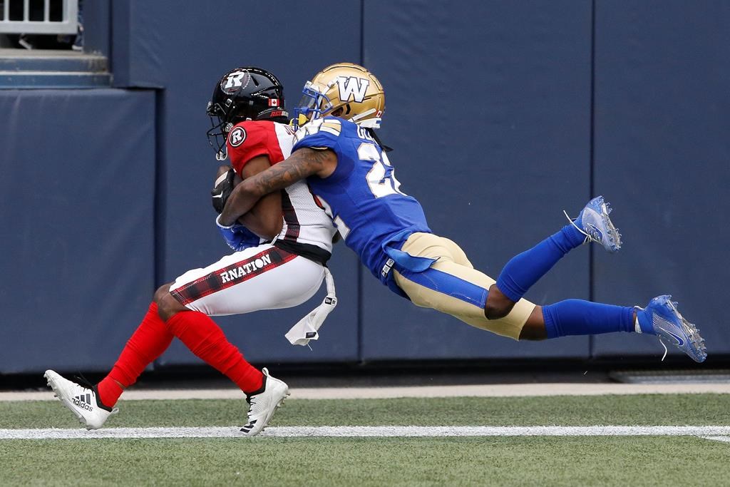 Les Blue Bombers l'emportent 19 à 17 grâce à un placement de Liegghio