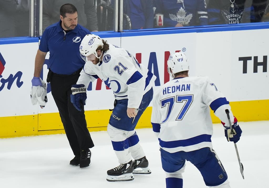Point jouera pour le Lightning lors du premier match de la finale face à l'Avalanche