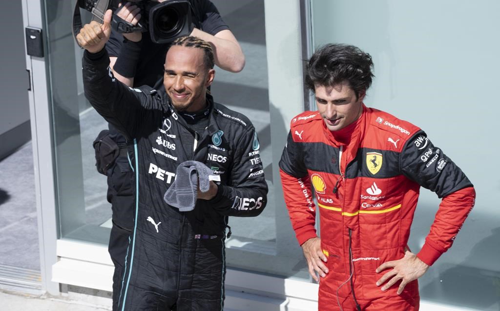 Le passage de Lewis Hamilton à Montréal lui aura permis de retrouver le sourire