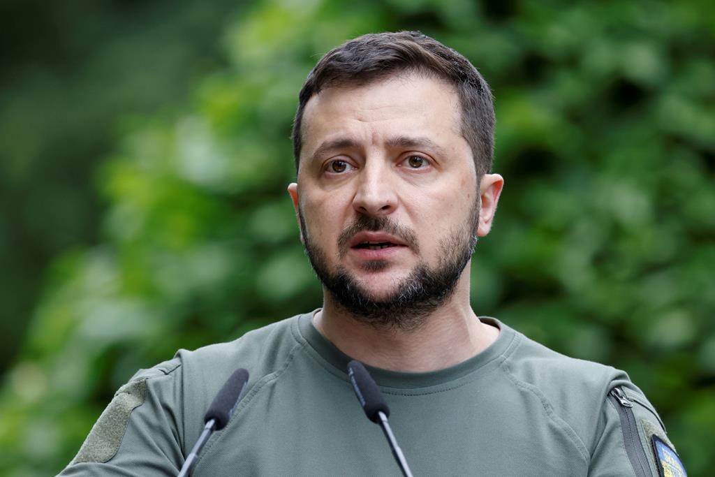 Le président de l'Ukraine parlera mercredi à des étudiants universitaires canadiens