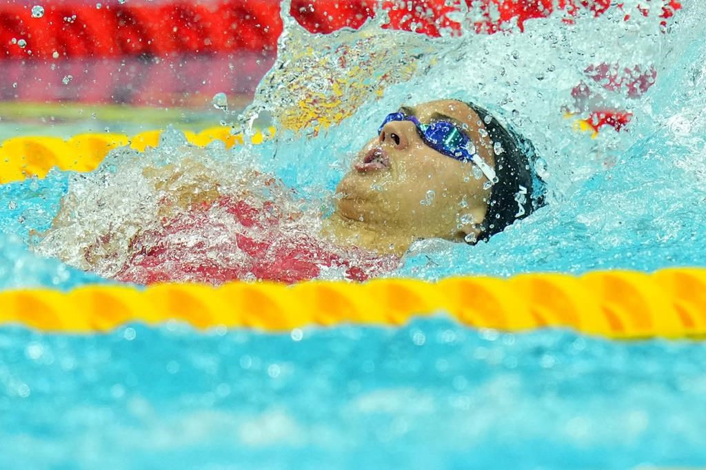Kylie Masse remporte une 3e médaille consécutive au 100 m dos des Mondiaux