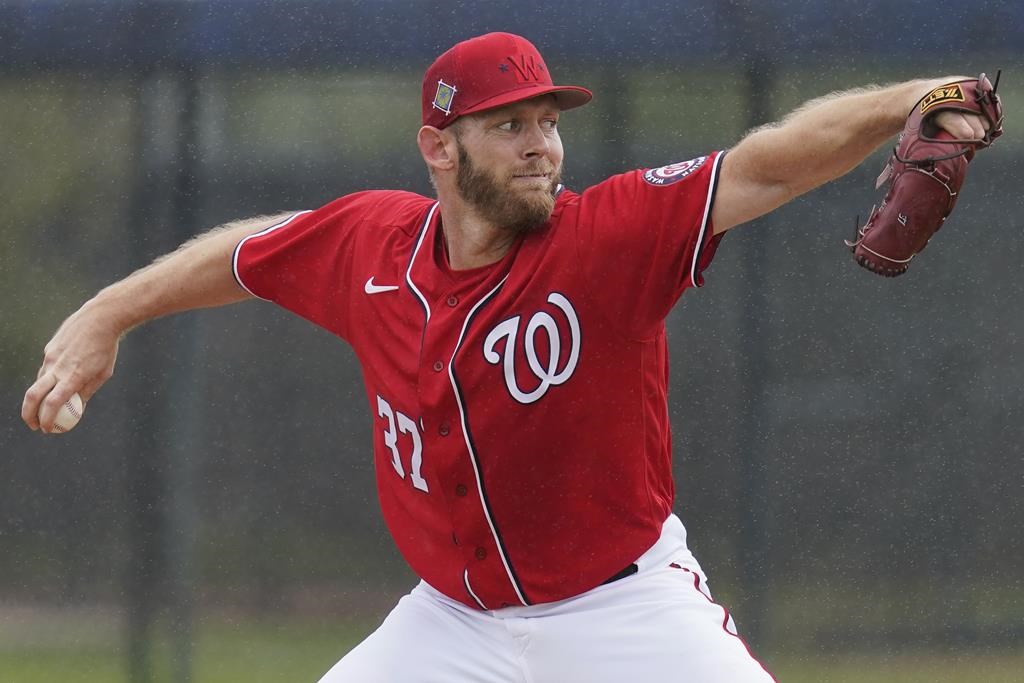 Nationals: L'as Stephen Strasburg entamera sa saison sur la butte jeudi