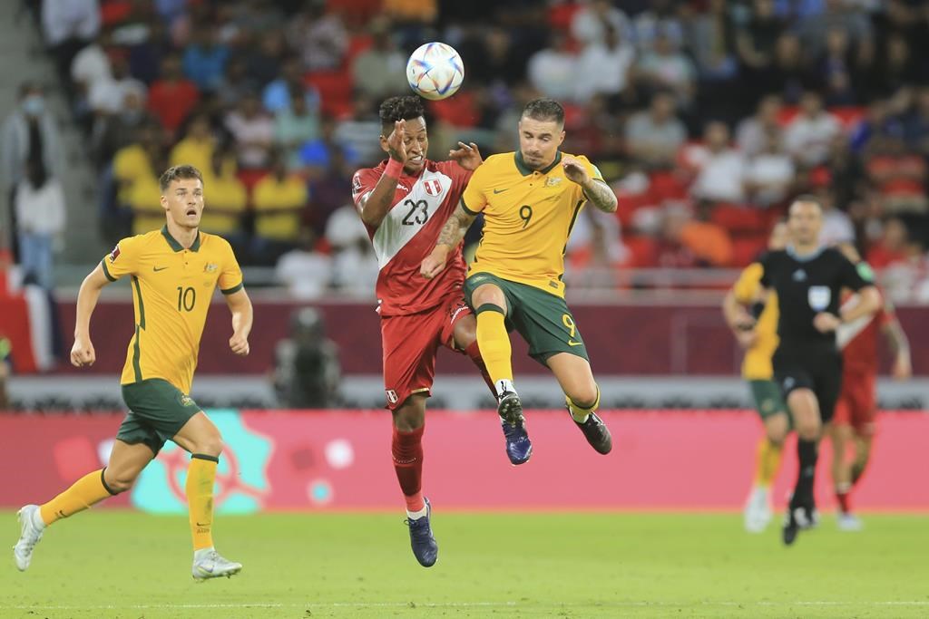 L'Australie a raison du Pérou et se qualifie pour la Coupe du monde
