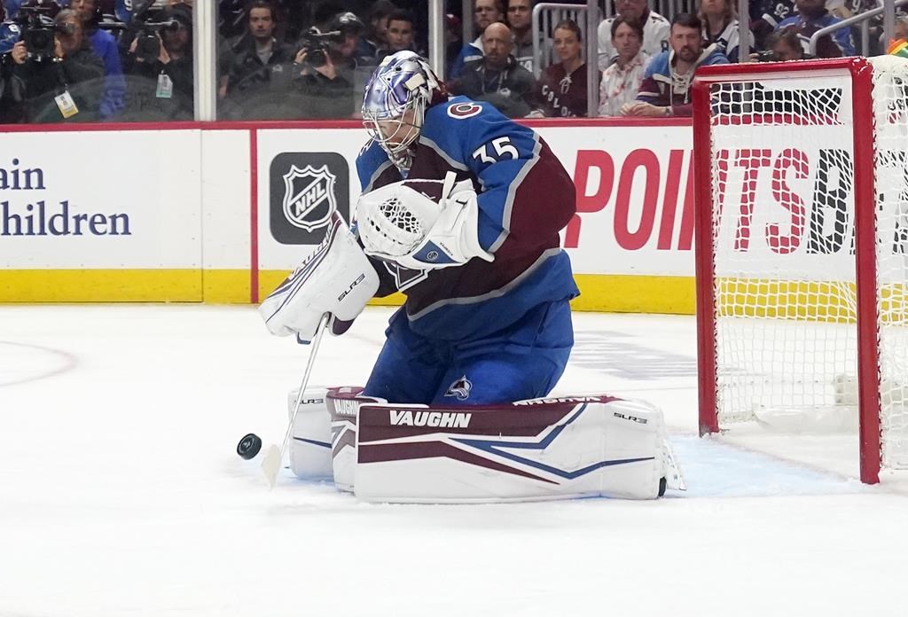 Le filet de l'Avalanche appartient à Darcy Kuemper en finale de la Coupe Stanley