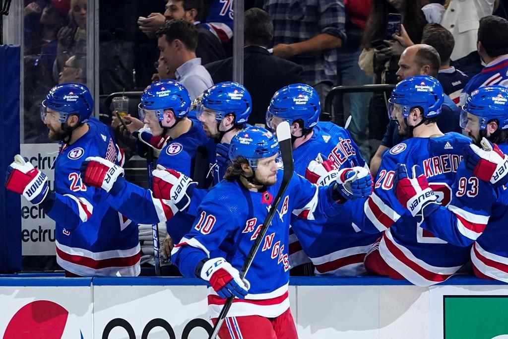 Le trio des jeunes a aidé la cause des Rangers contre le Lightning