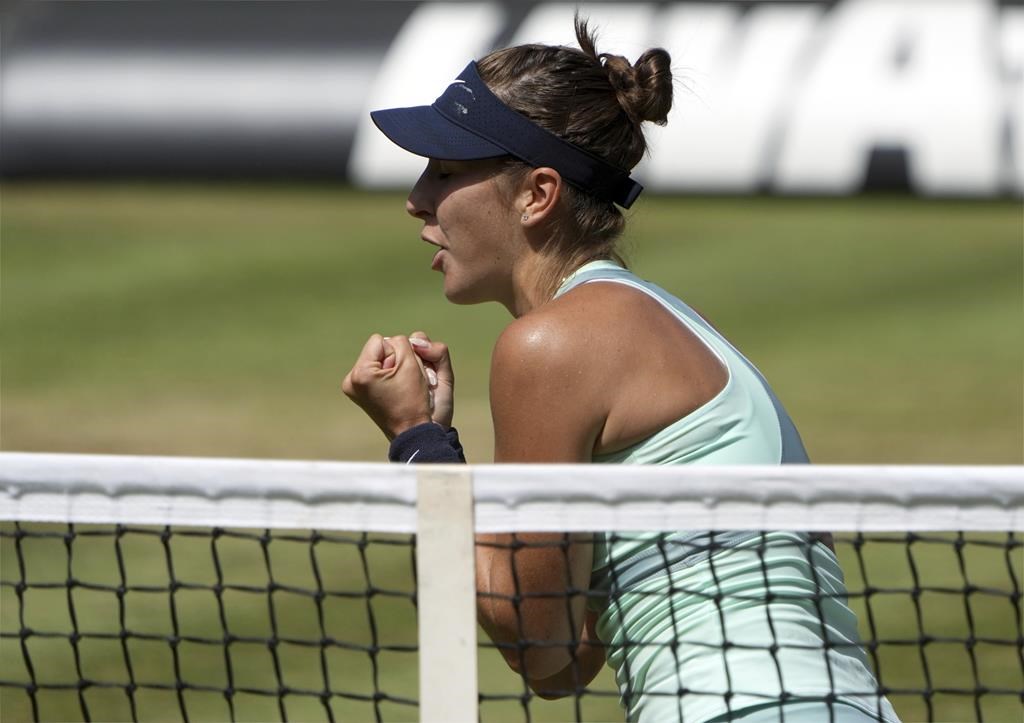 Belinda Bencic défait Maria Sakkari et atteint à la finale de l'Omnium de Berlin