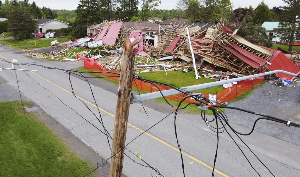 Plus de 875 M $ de dommages assurés après les orages de mai au Québec et en Ontario