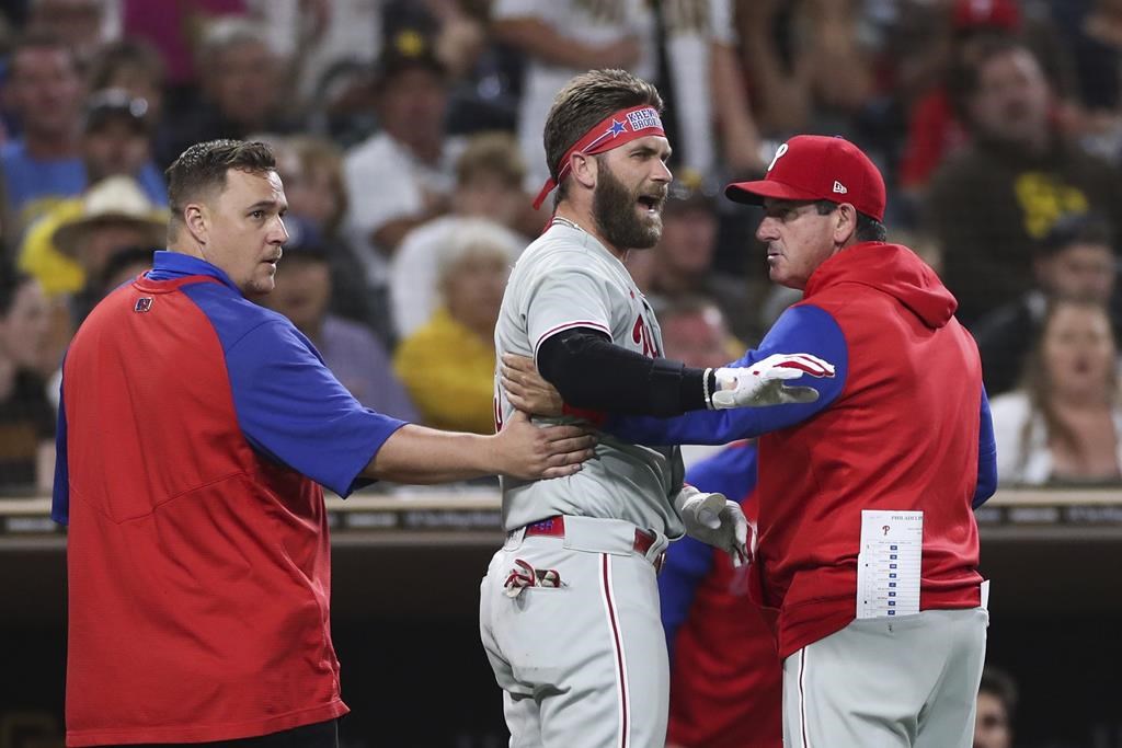 Phillies: Harper sur la liste des blessés à cause d'une fracture au pouce gauche