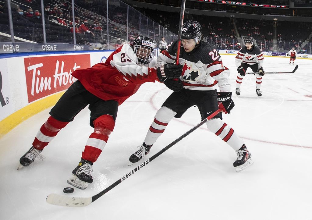 Mavrik Bourque est content de se frotter à l'élite du hockey junior canadien