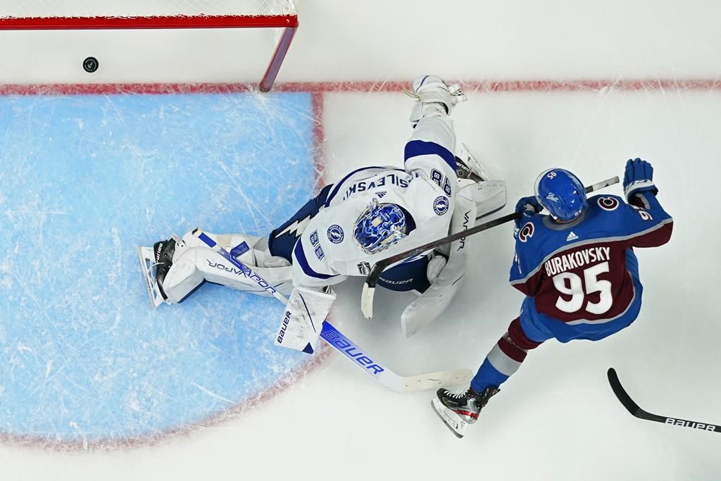 L'attaquant de l'Avalanche Andre Burakovsky ne voyagera pas à Tampa avec l'équipe